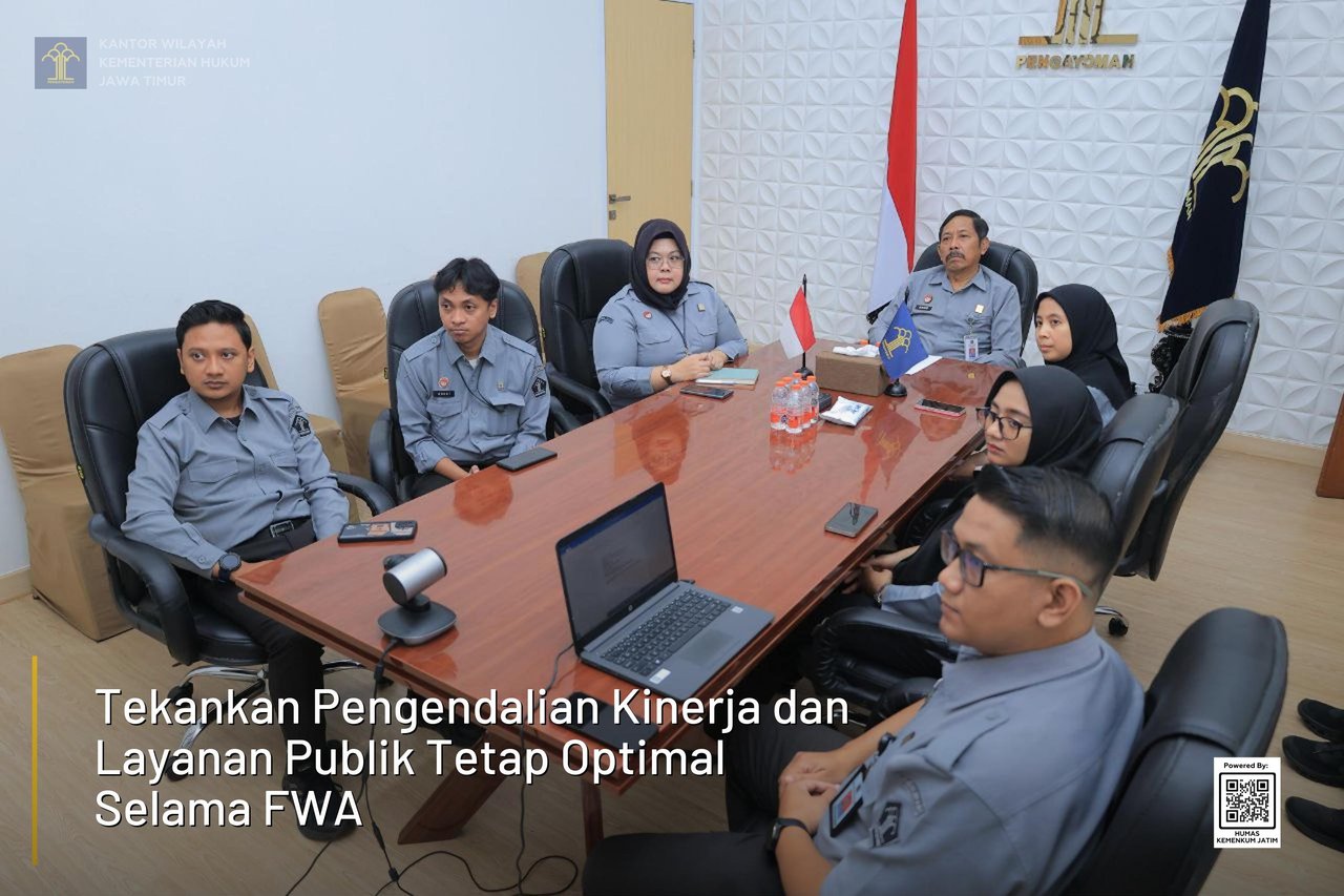 Tekankan Pengendalian Kinerja dan Layanan Publik Tetap Optimal Selama FWA