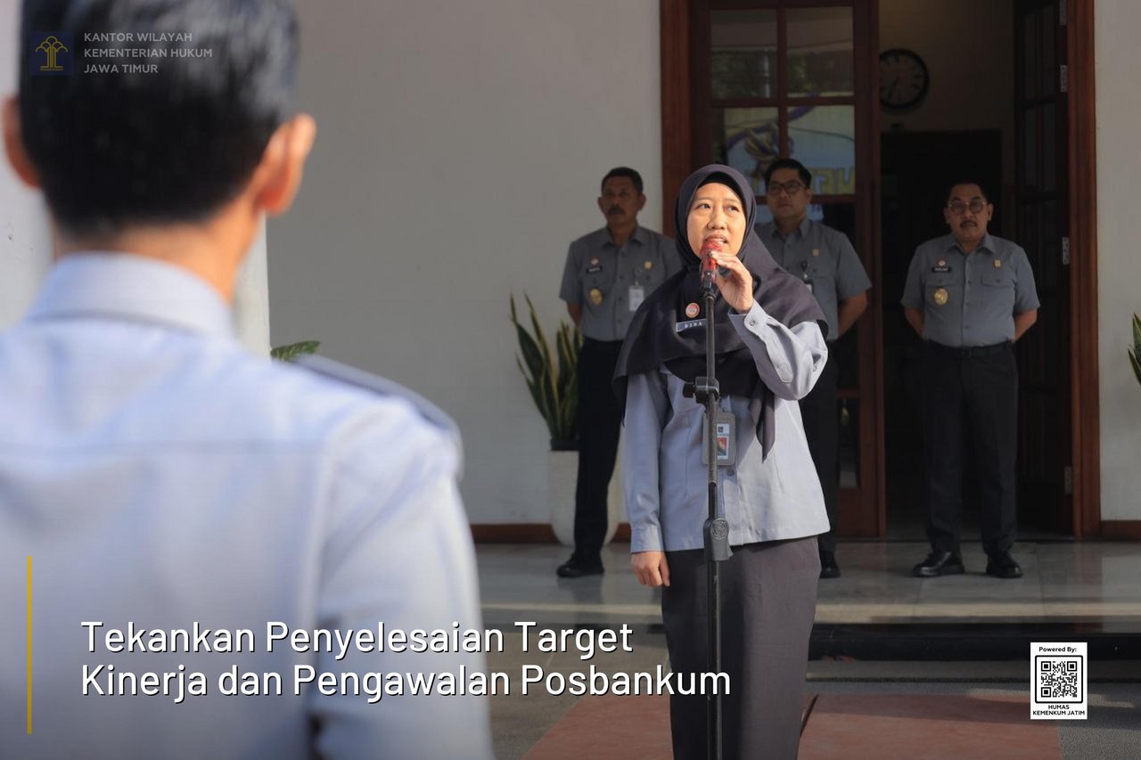 Tekankan Penyelesaian Target Kinerja dan Pengawalan Posbankum