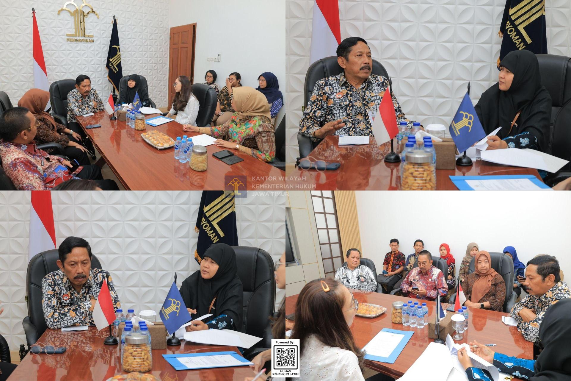 Kolase Kanwil Kemenkum Jatim Tegaskan Komitmen Perbaiki Tata Kelola Kas