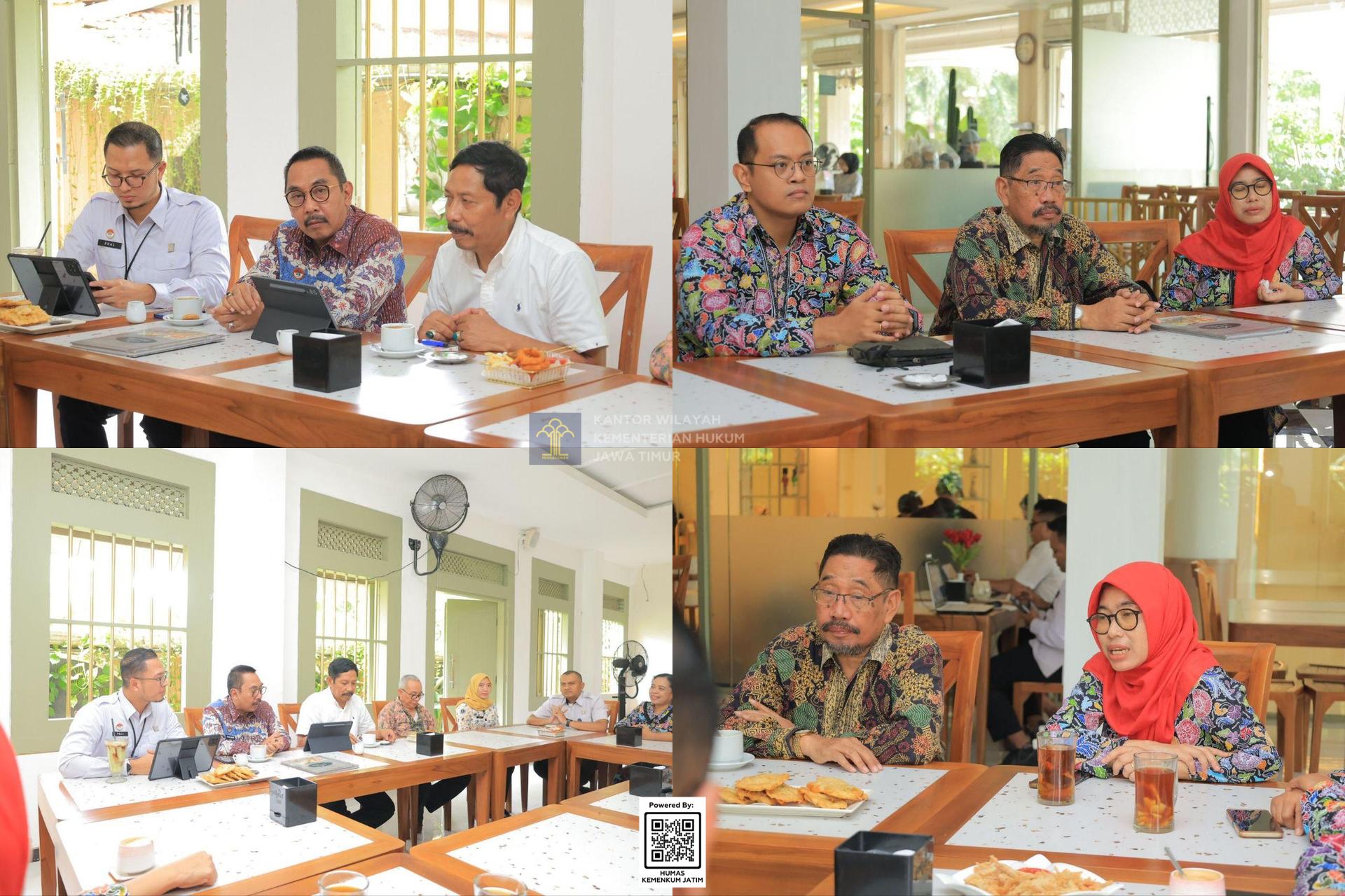 Kolase Kemenkum Jatim Lakukan Audit PMPJ di Tuban & Bojonegoro, Tekankan Pengawasan Ketat terhadap Notaris