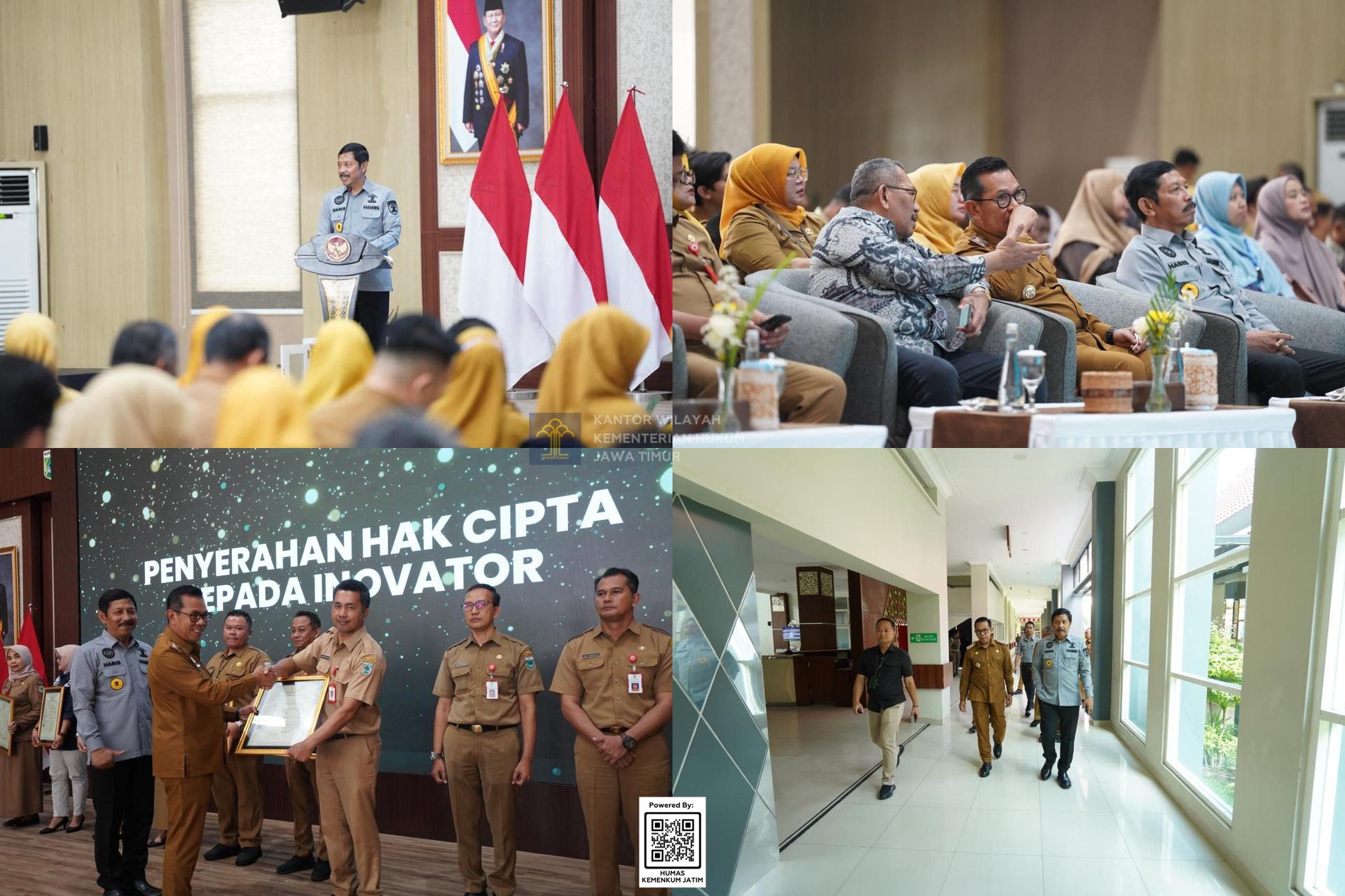 Kolase Kemenkum Jatim - Pemkot Batu Sepakat Perkuat Layanan Kekayaan Intelektual