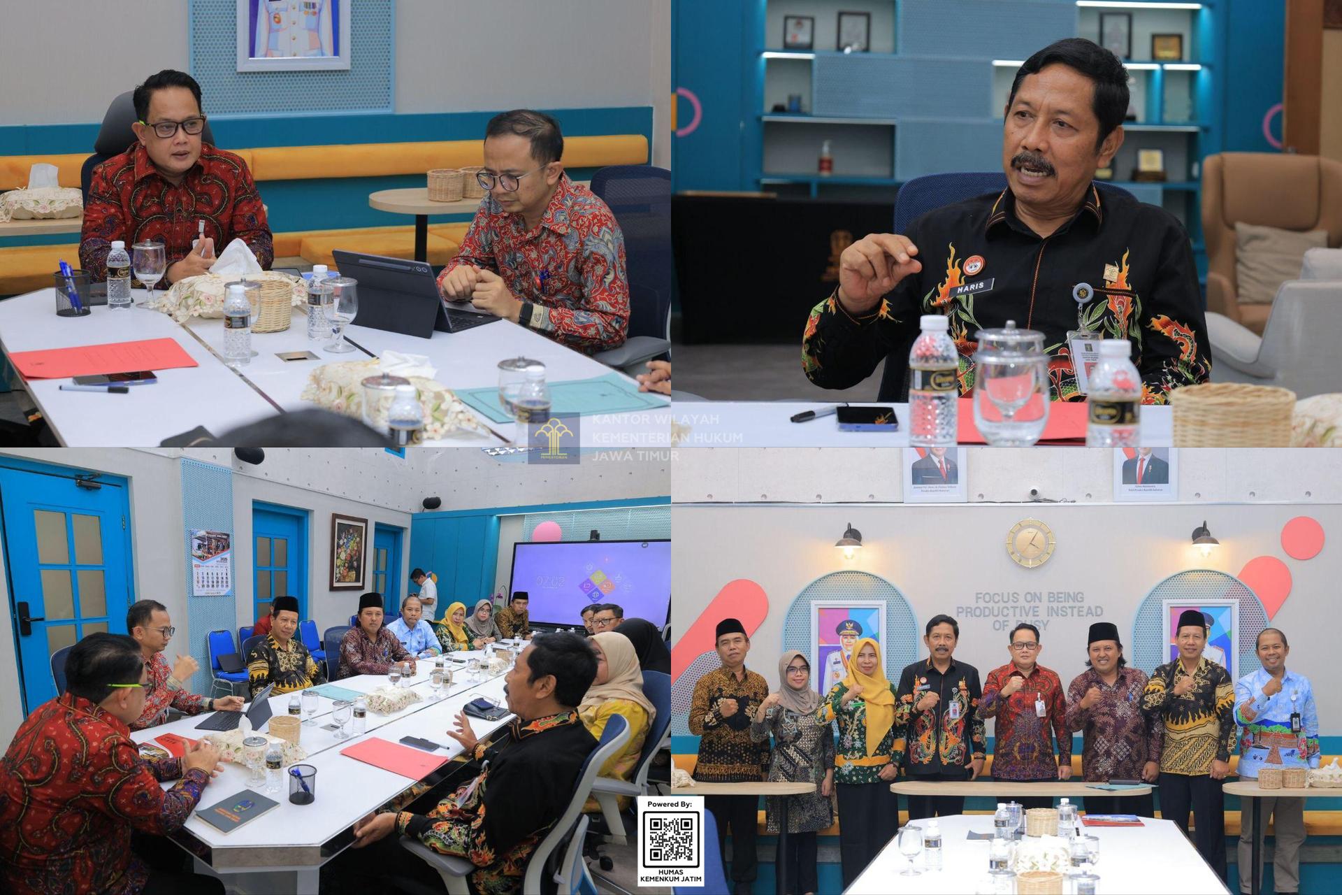 Kolase Sekdaprov Beri Suntikan Semangat Kepada Peacemaker dari Jatim