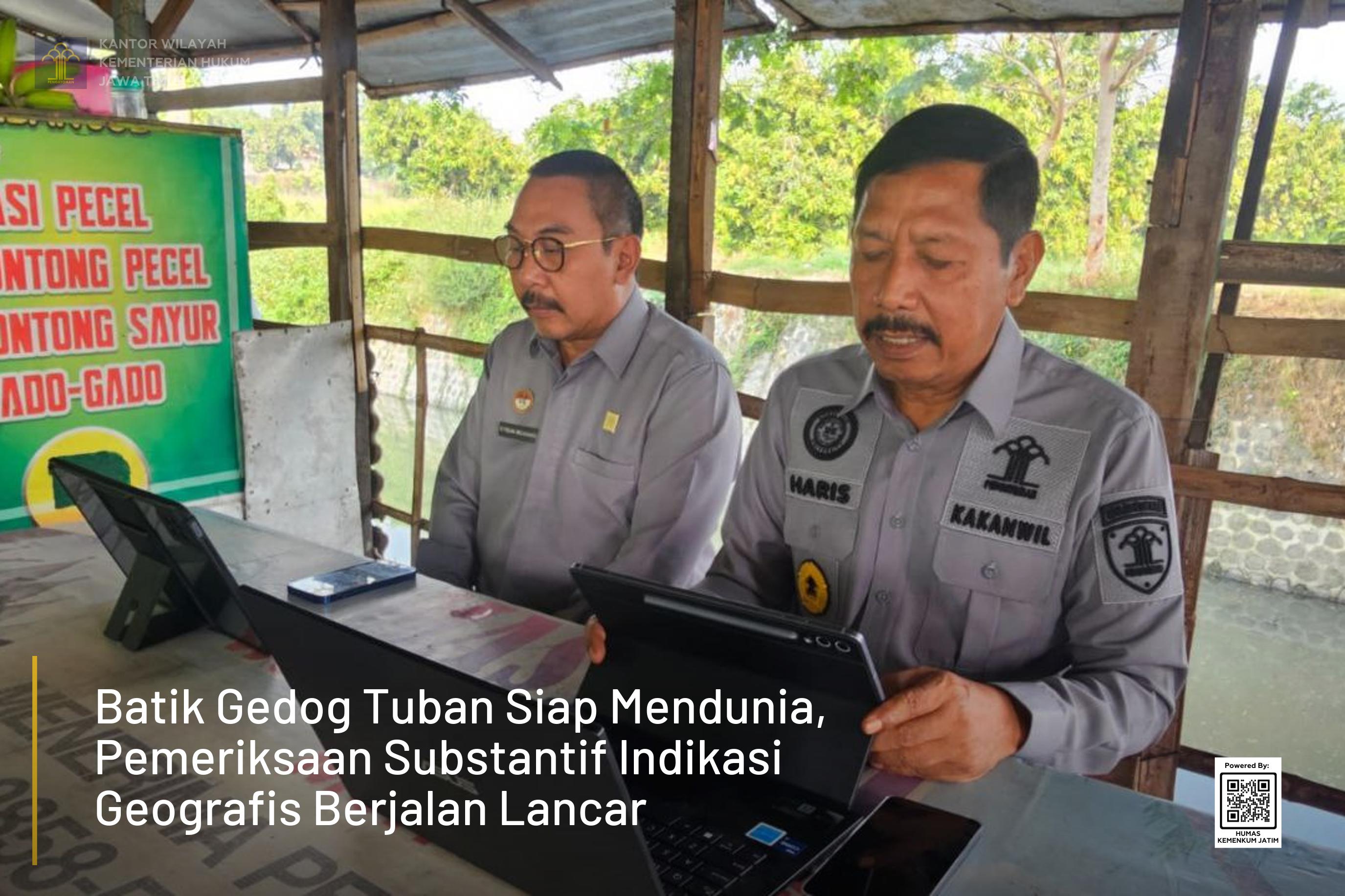 Batik Gedog Tuban Siap Mendunia, Pemeriksaan Substantif Indikasi Geografis Berjalan Lancar