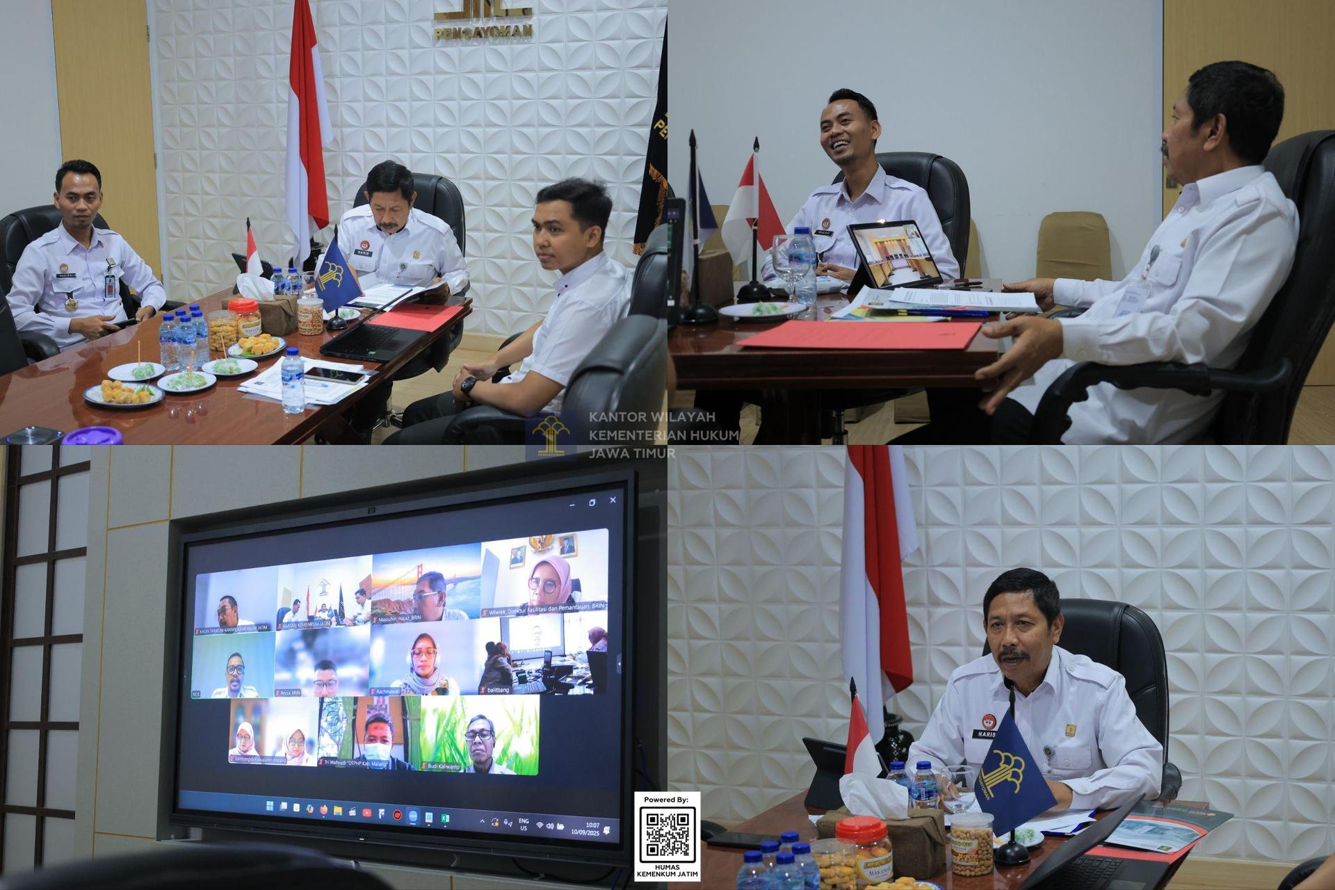 Kolase Kemenkum Jatim Dorong Percepatan Pendaftaran Indikasi Geografis Produk Unggulan Malang