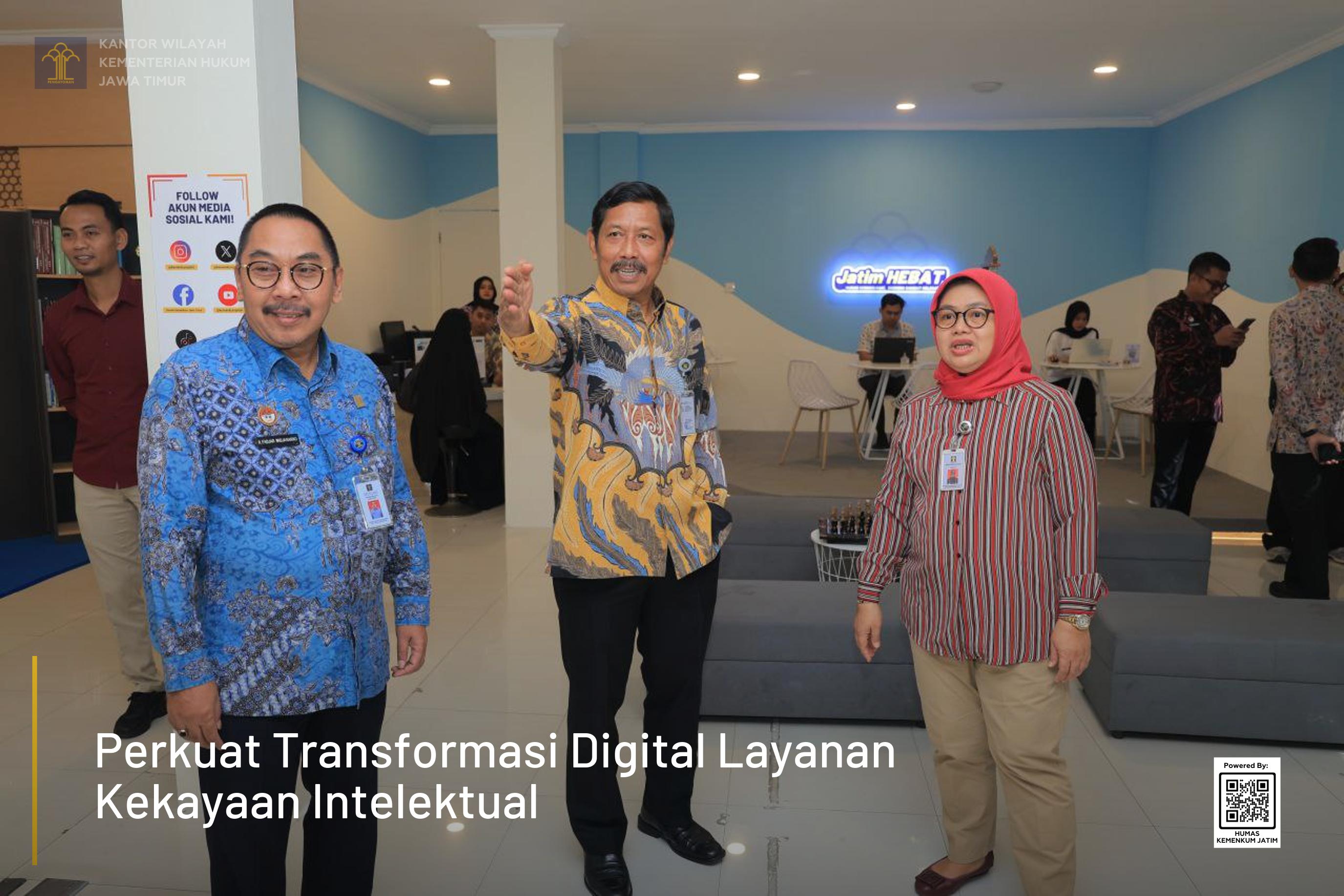 Perkuat Transformasi Digital Layanan Kekayaan Intelektual