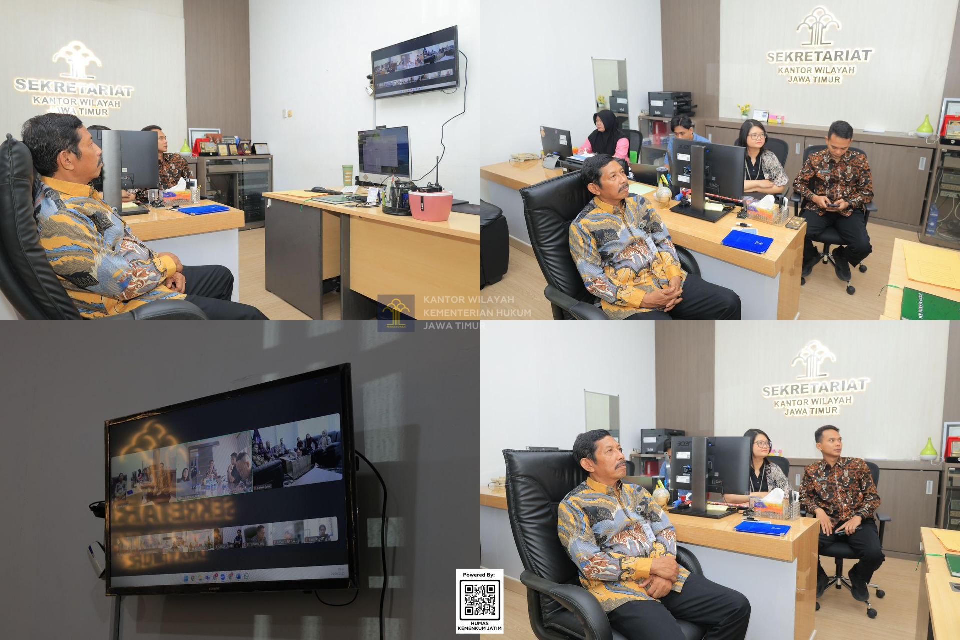 Kolase Sampaikan Usulan Penguatan Regulasi dalam Rakor Layanan Umum Kementerian Hukum