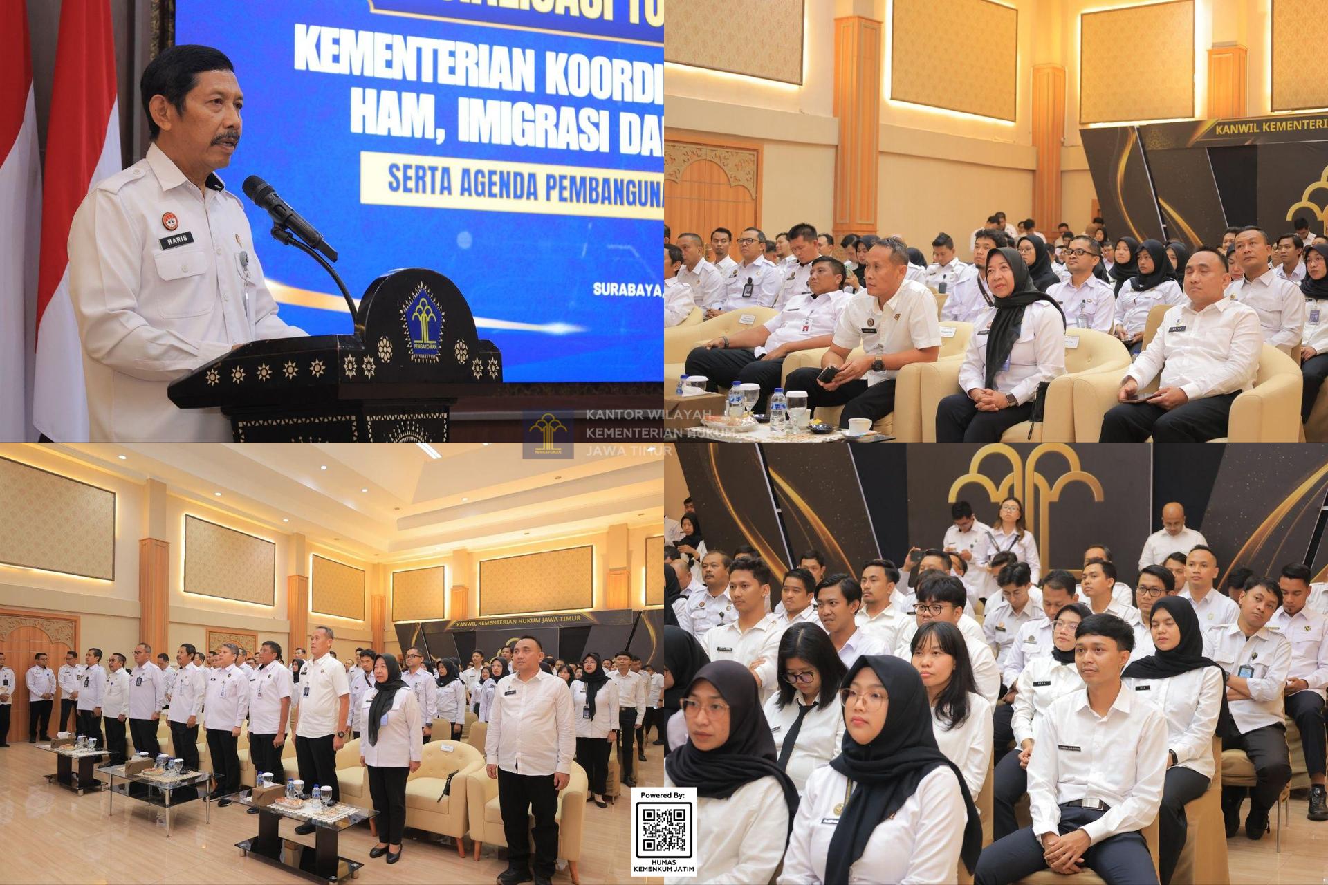 Kolase Komitmen Ciptakan Sinergitas Pembangunan Nasional Bidang Hukum