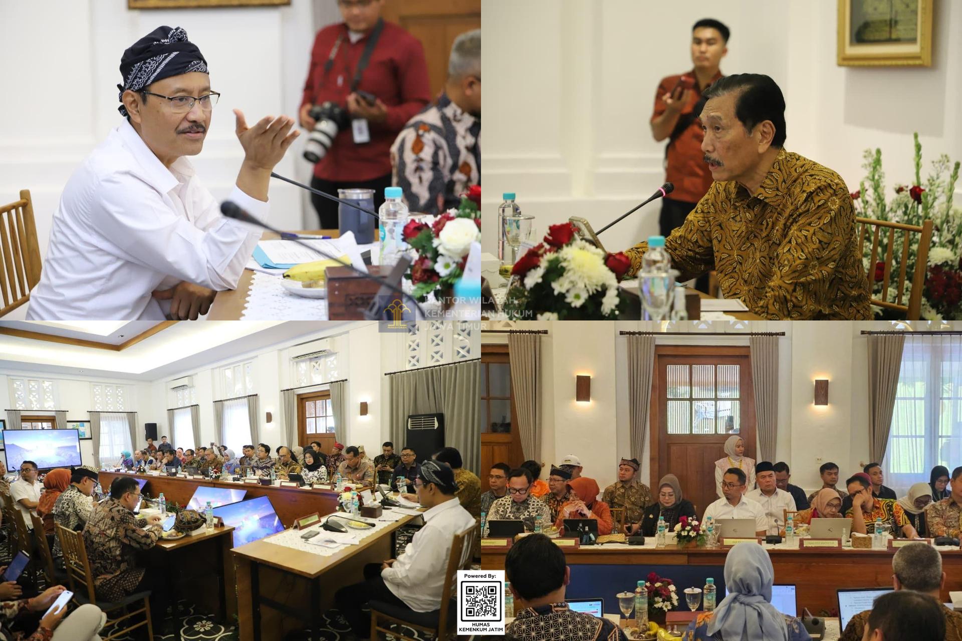 Kolase Perkuat Transformasi Perlinsos, Kemenkum Jatim Usulkan Pengaturan Pengusulan dan Validasi DTSEN