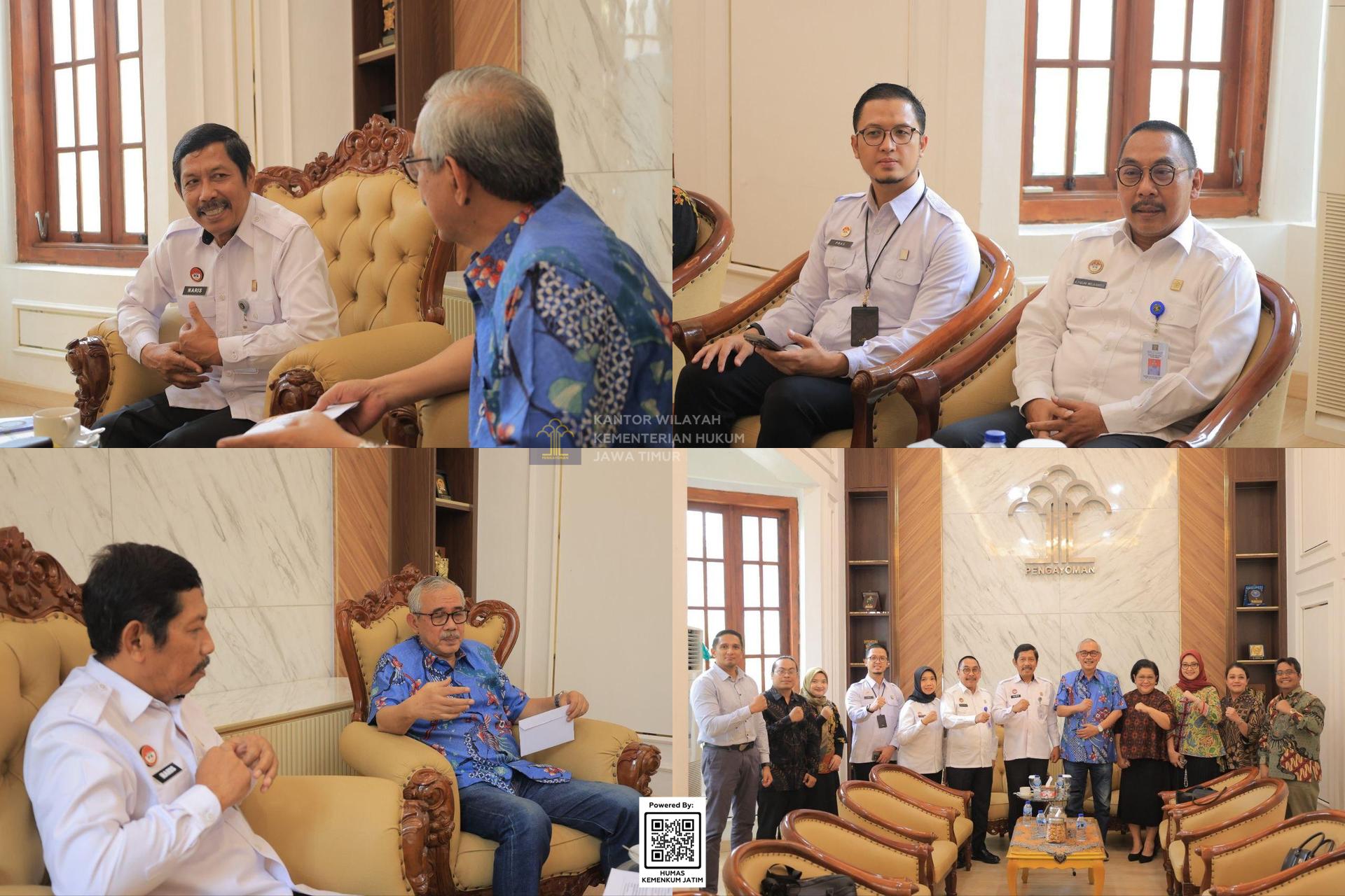 Kolase Kemenkum Jatim Dukung APHK Dorong Pembaruan Hukum Keperdataan Nasional