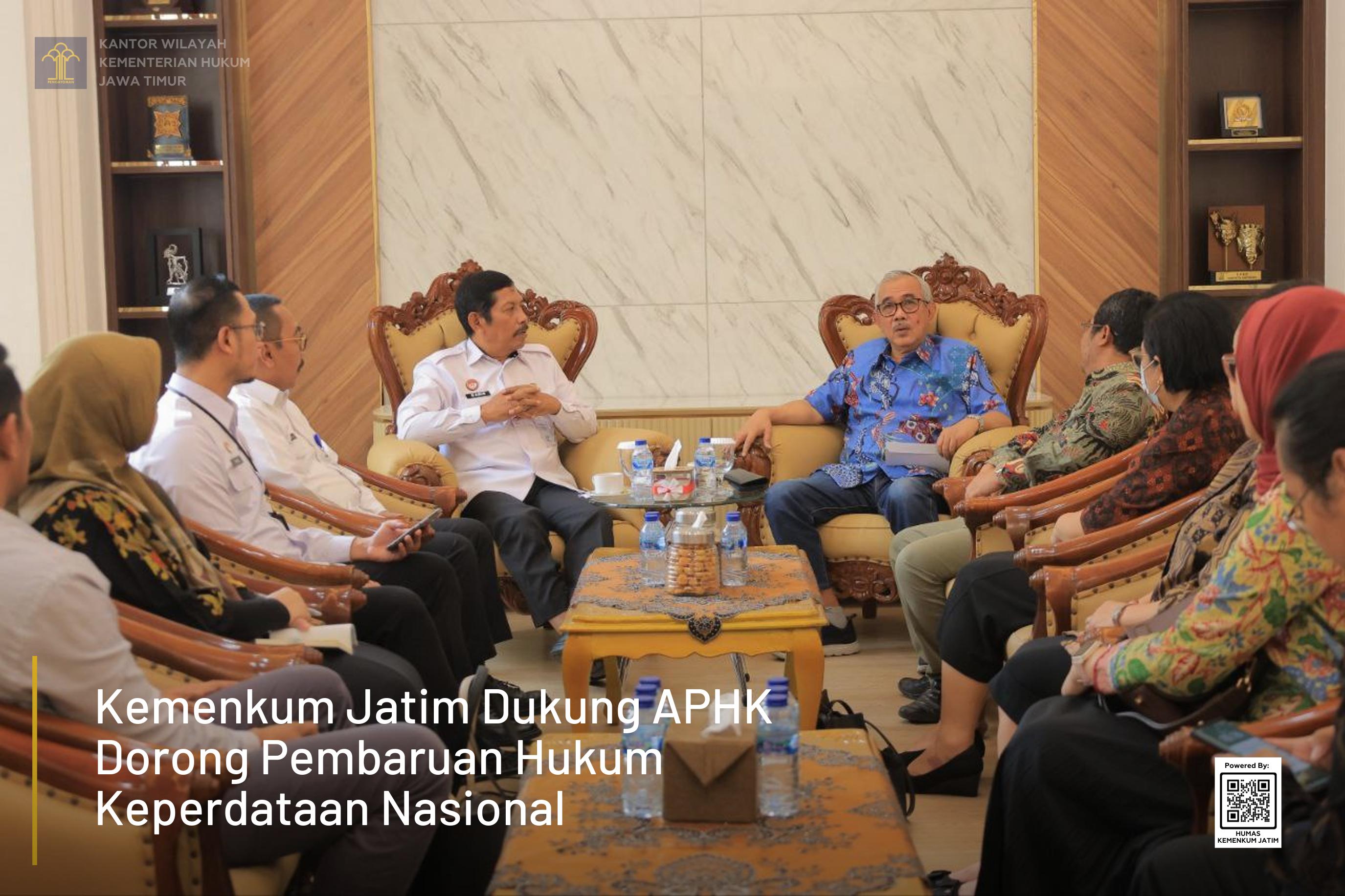 Kemenkum Jatim Dukung APHK Dorong Pembaruan Hukum Keperdataan Nasional