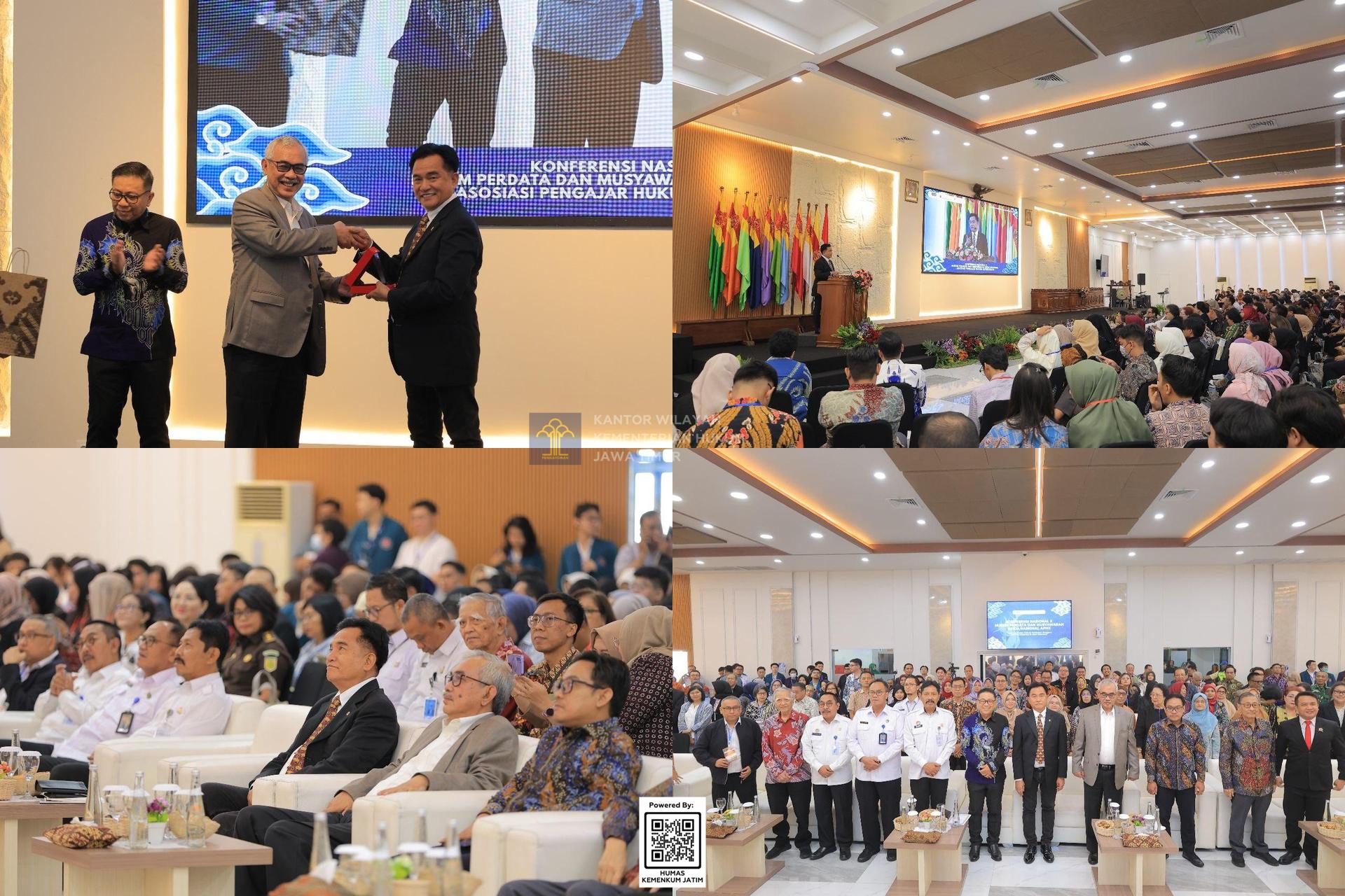 Kolase Menko Kumham Imipas Dorong Pembaruan Hukum Perdata Nasional, Tegaskan Pentingnya Integrasi Nilai Lokal dan Global