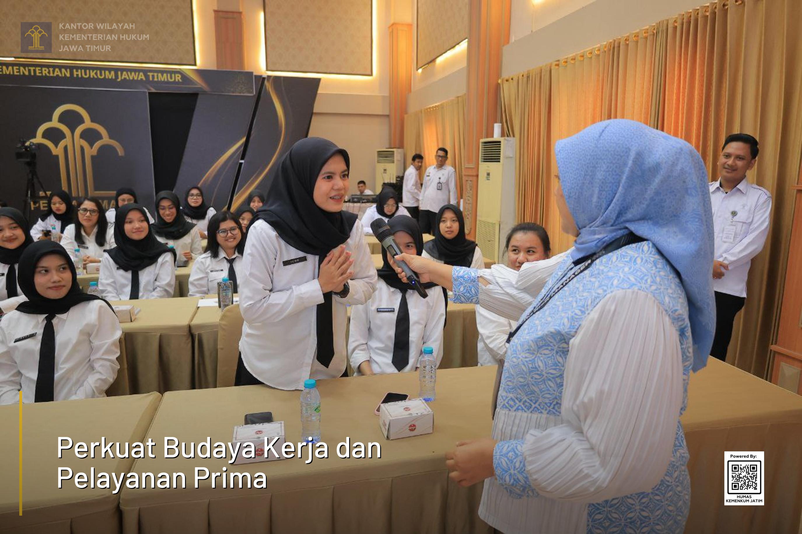 Perkuat Budaya Kerja dan Pelayanan Prima