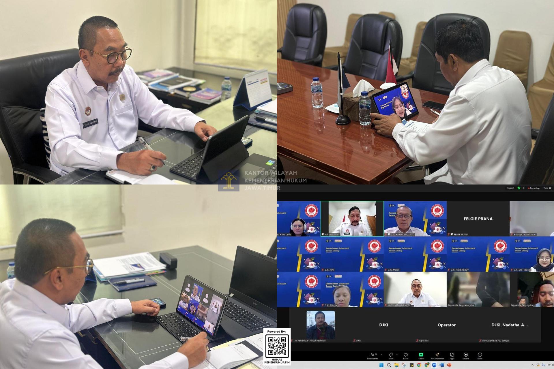 Kolase Pemeriksaan Substantif IG Batik Tulis Ghentongan Tanjung Bumi Bangkalan, Langkah Penting Wujudkan Perlindungan KI Lokal