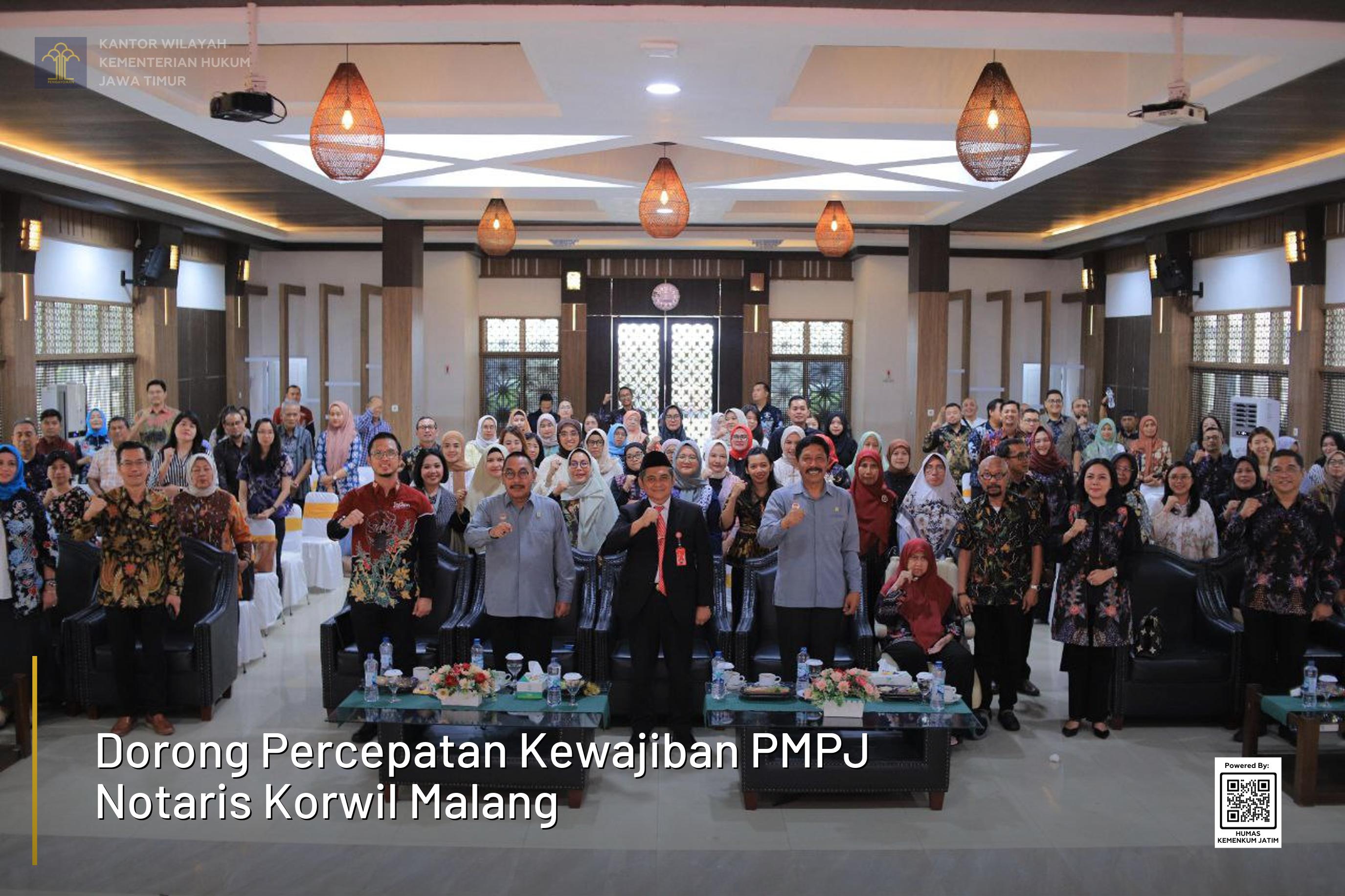 Dorong Percepatan Kewajiban PMPJ Notaris Korwil Malang Dorong Percepatan Kewajiban PMPJ Notaris Korwil Malang