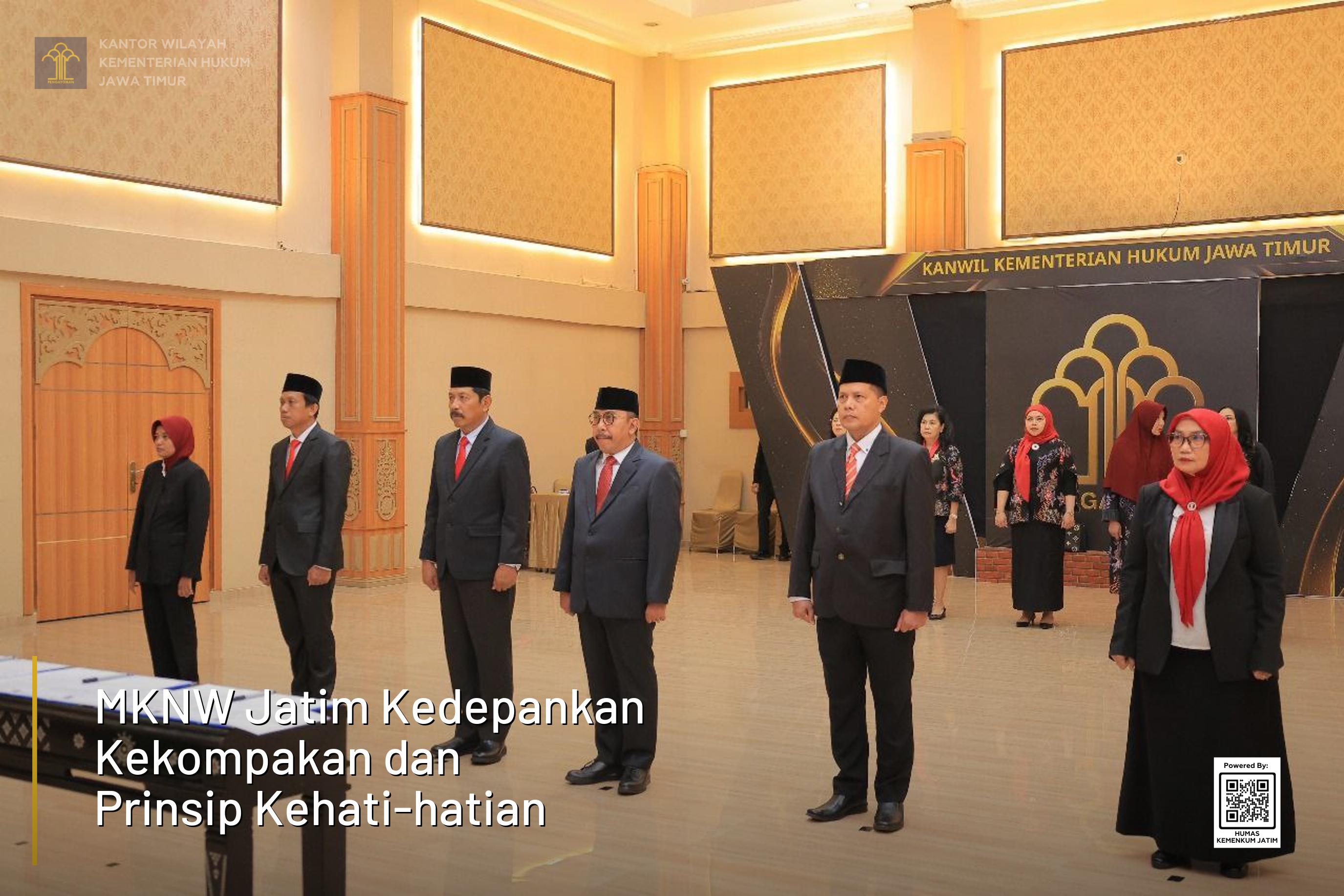 MKNW Jatim Kedepankan Kekompakan dan Prinsip Kehati-hatian MKNW Jatim Kedepankan Kekompakan dan Prinsip Kehati-hatian