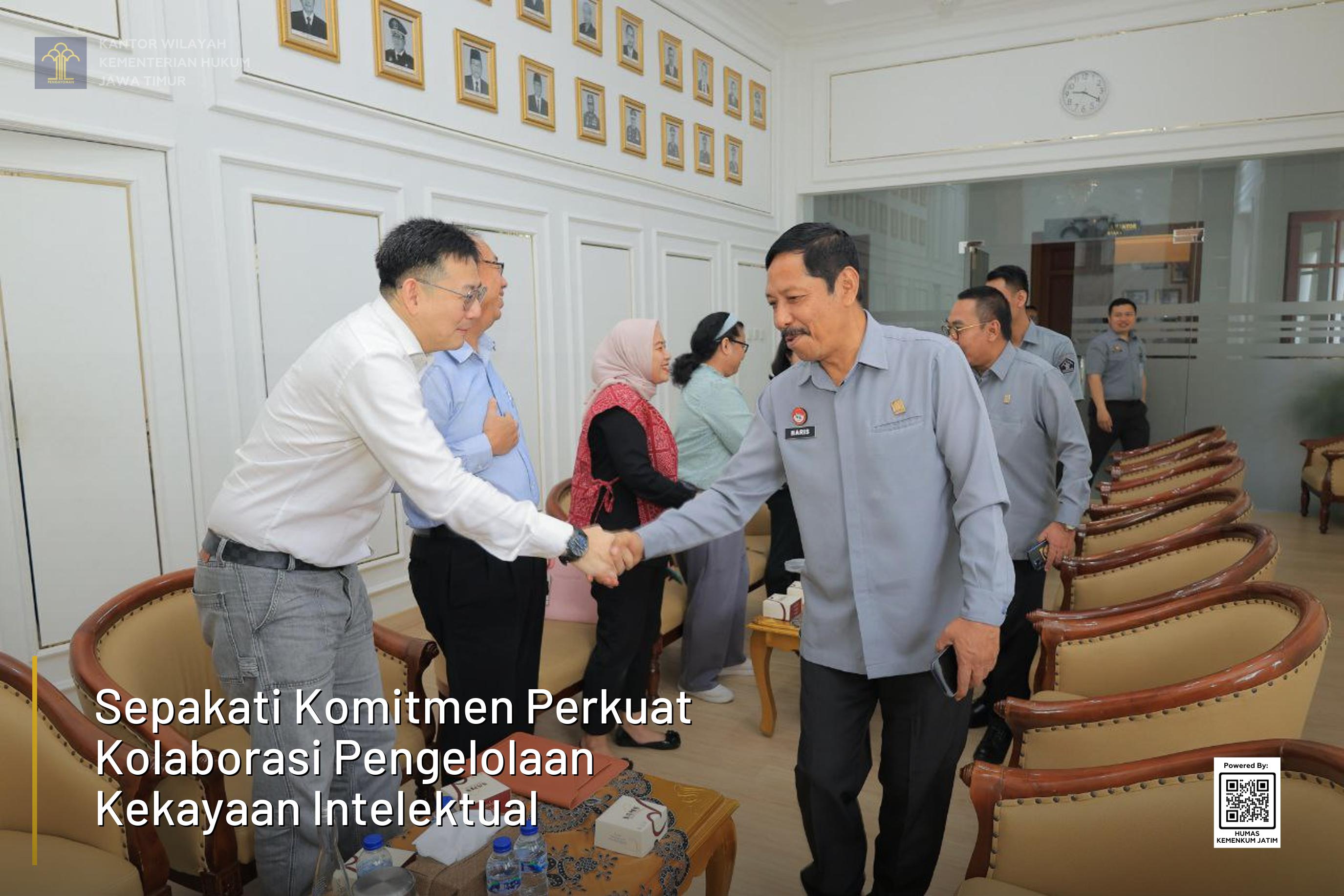 Sepakati Komitmen Perkuat Kolaborasi Pengelolaan Kekayaan Intelektual