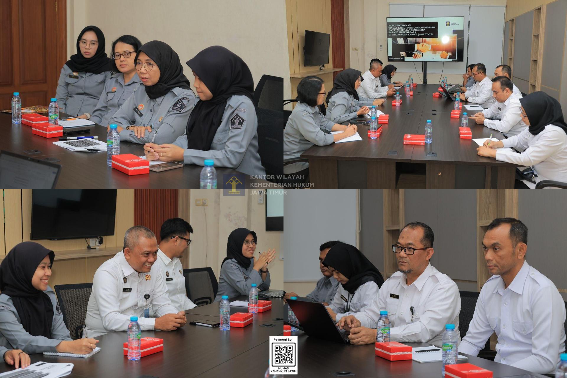 Kolase Kemenkum Jatim Tata Ulang Penggunaan Aset Negara, Pastikan Efisiensi dan Akuntabilitas BMN