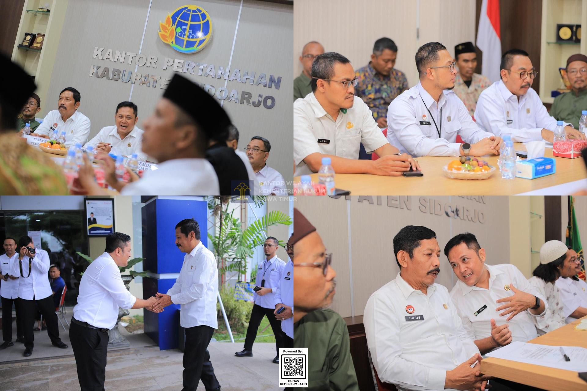 Kolase Kemenkum Jatim Pastikan Pendampingan Hukum untuk Percepatan Pembangunan Pesantren Al Khoziny Sidoarjo