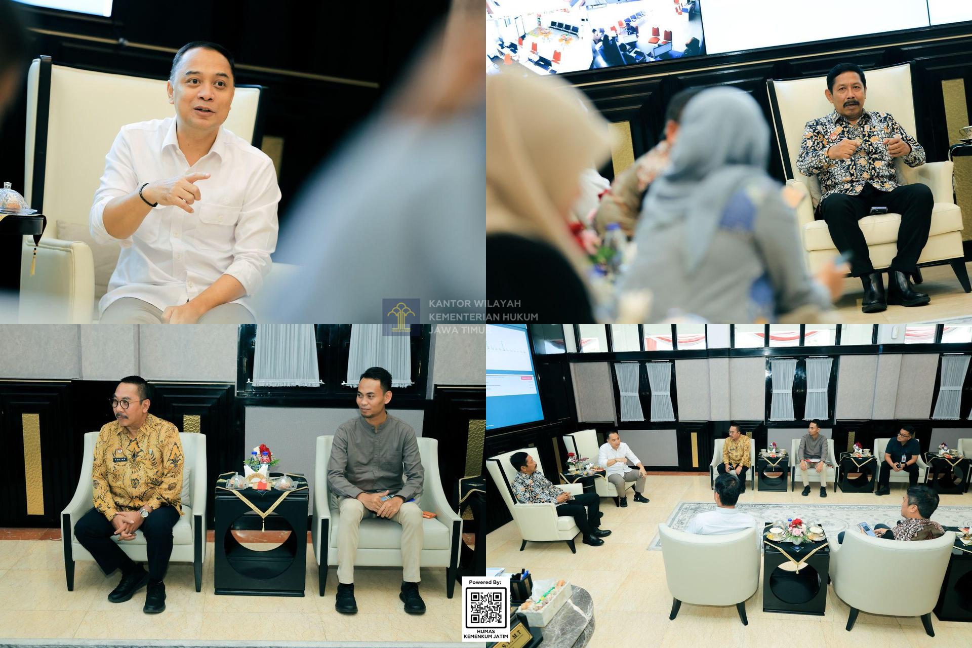 Kolase Kemenkum Jatim Dorong Surabaya Jadi Kota Inovasi dan Pusat Kekayaan Intelektual Nasional