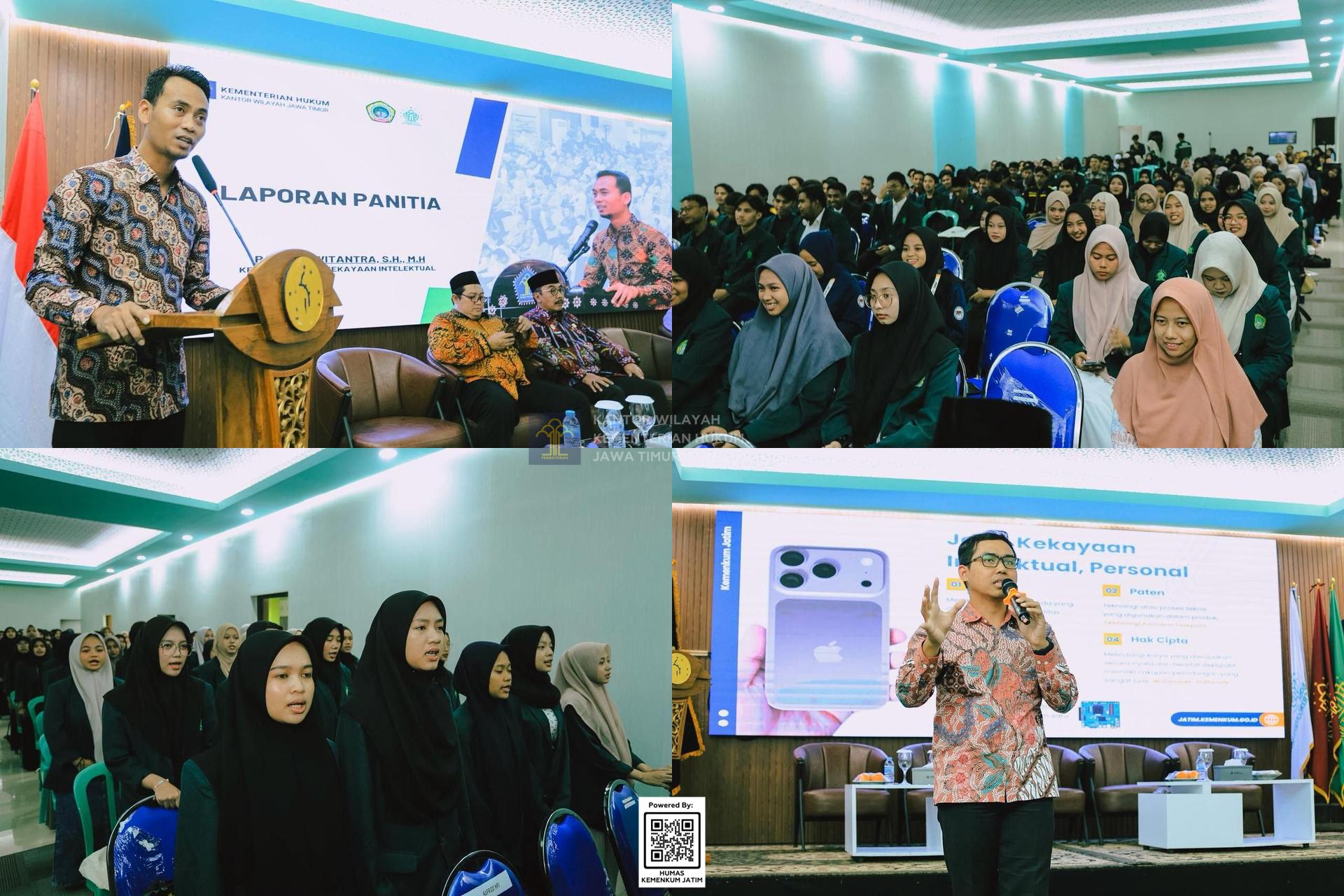 Kolase Penguatan Literasi Kekayaan Intelektual di Universitas KH. Abdul Chalim Dorong Ekosistem Inovasi yang Lebih Terlindungi