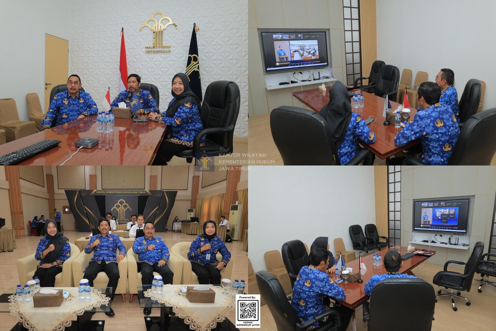 Kolase Ikuti Penilaian Kompetensi JFKK 2025, Kanwil Kemenkum Jatim Siap Perkuat Kualitas SDM Hukum